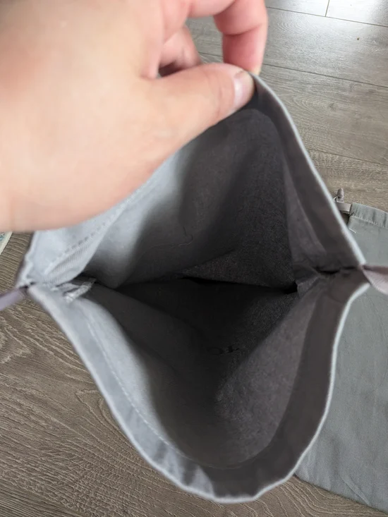 Dior Gray Drawstring Pouch Set - Picture 10 of 11